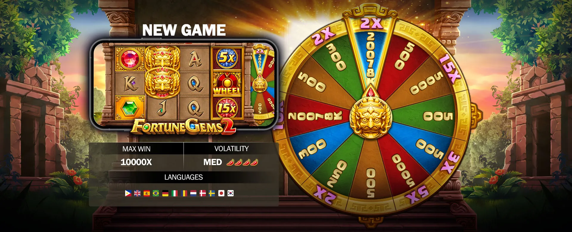 8K8 App mobile interface with games